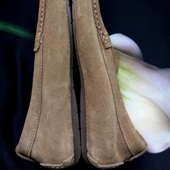 Vionic Suede Parker Slip-On Orthodic Loafers Sand Leather Suede Mens US 8 - Picture 8 of 11